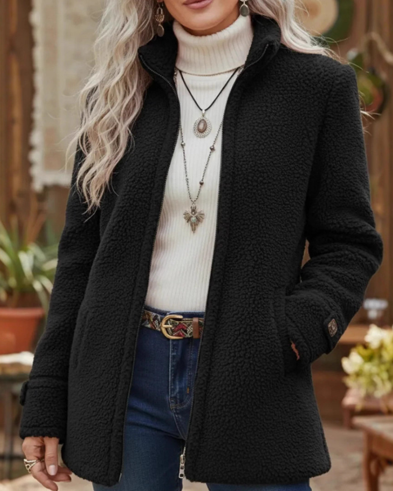Margaret | Cozy Teddy Jacket