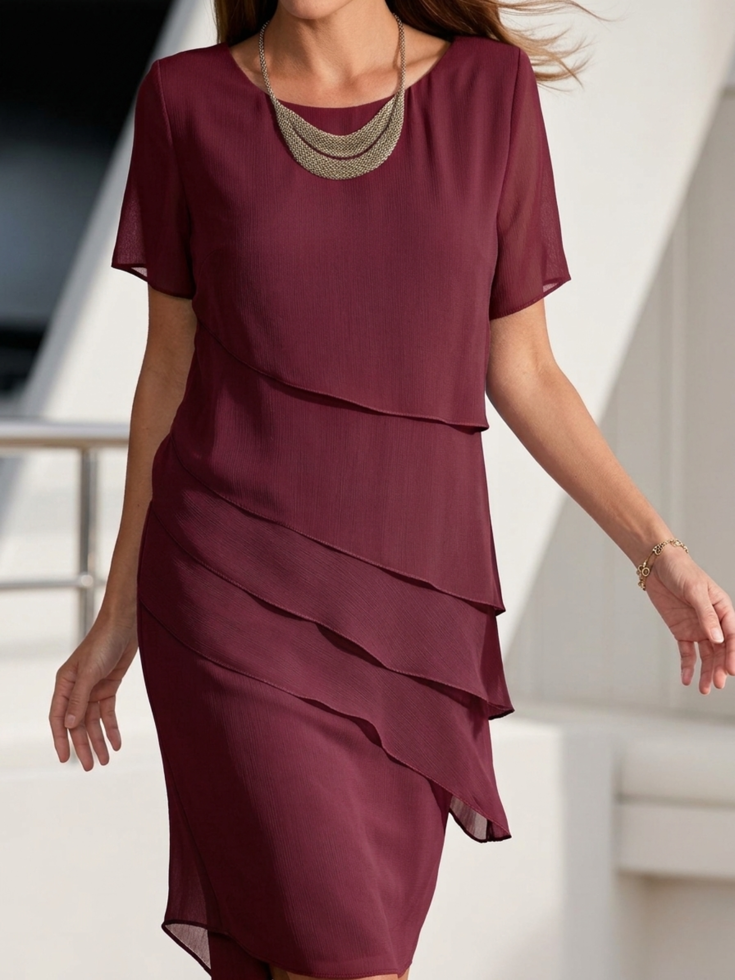 Kendra | Elegant Layered Dress