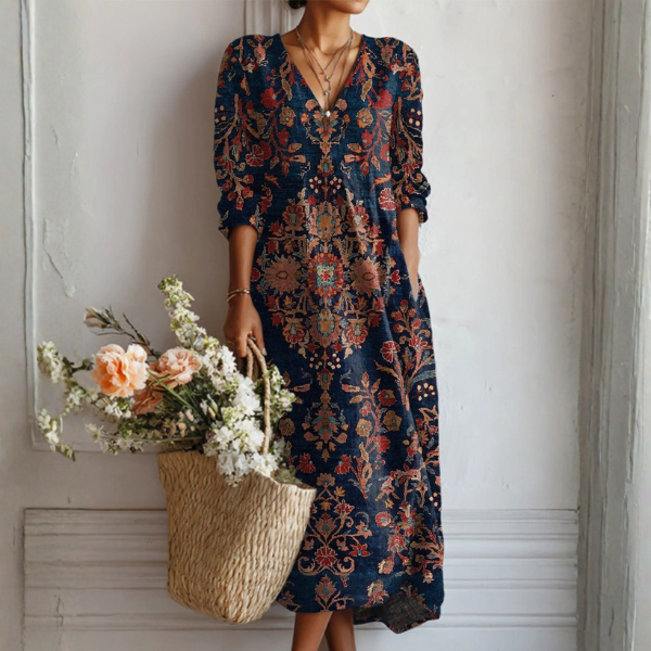 Isla™ | Elegant Linen Dress