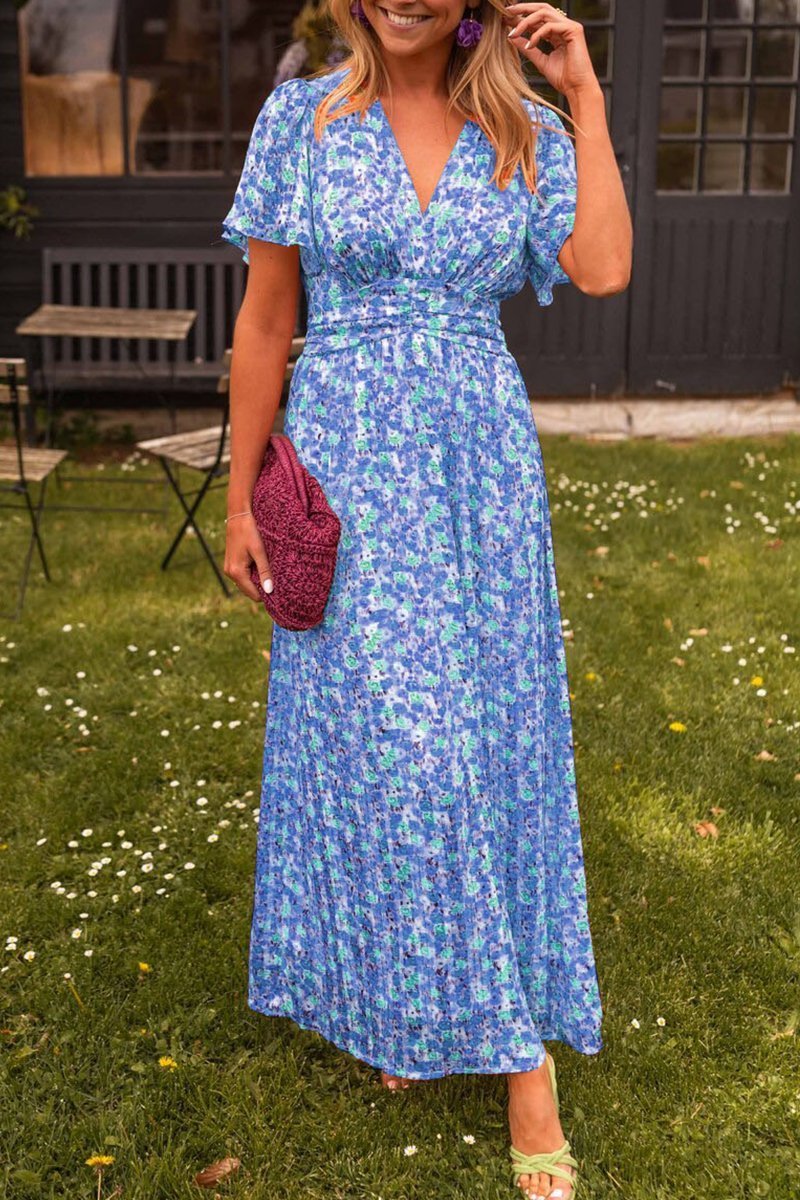 Linda | Flattering Floral Dress
