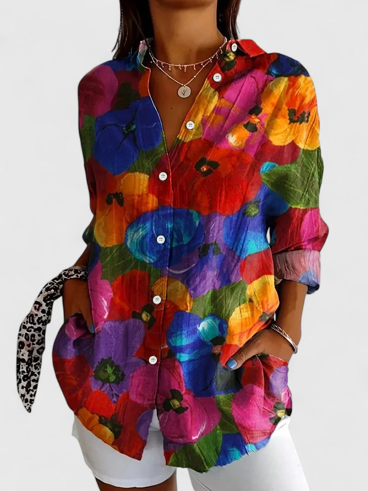 Anica | Vibrant Comfort Blouse