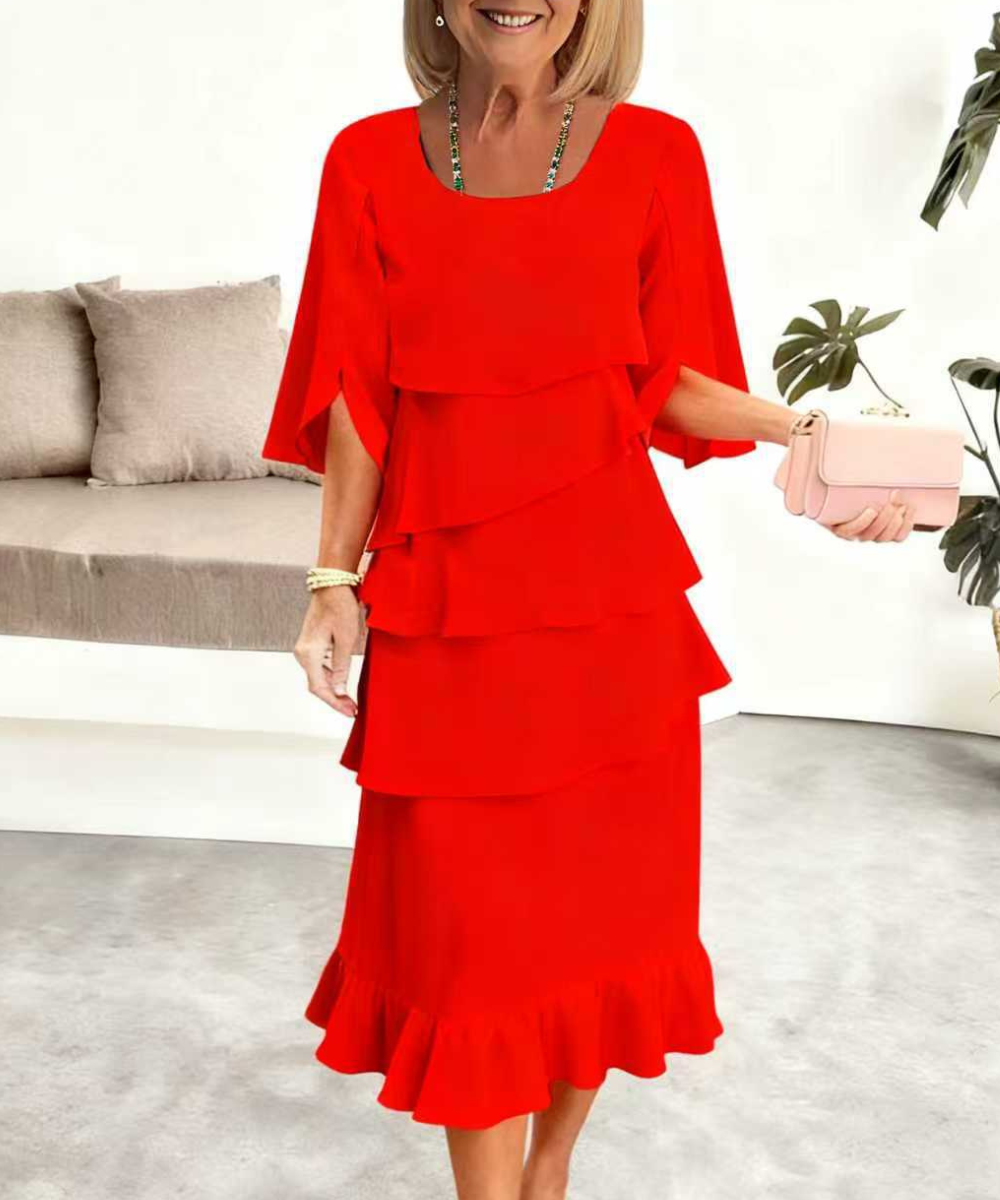 Diane | Flattering Midi Dress