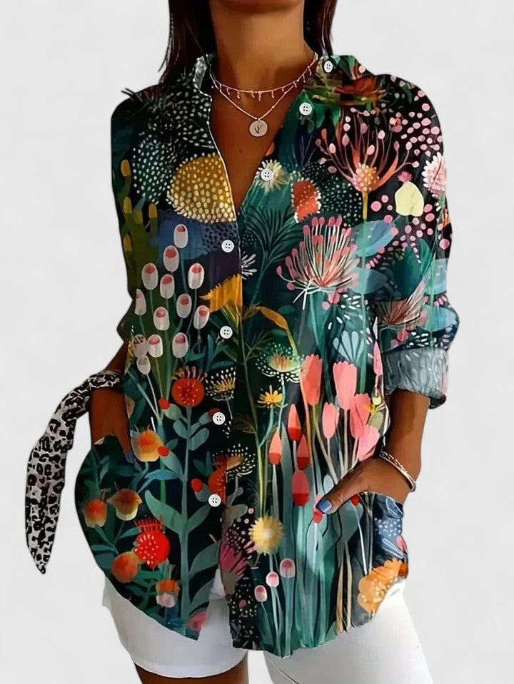 Anica | Vibrant Comfort Blouse